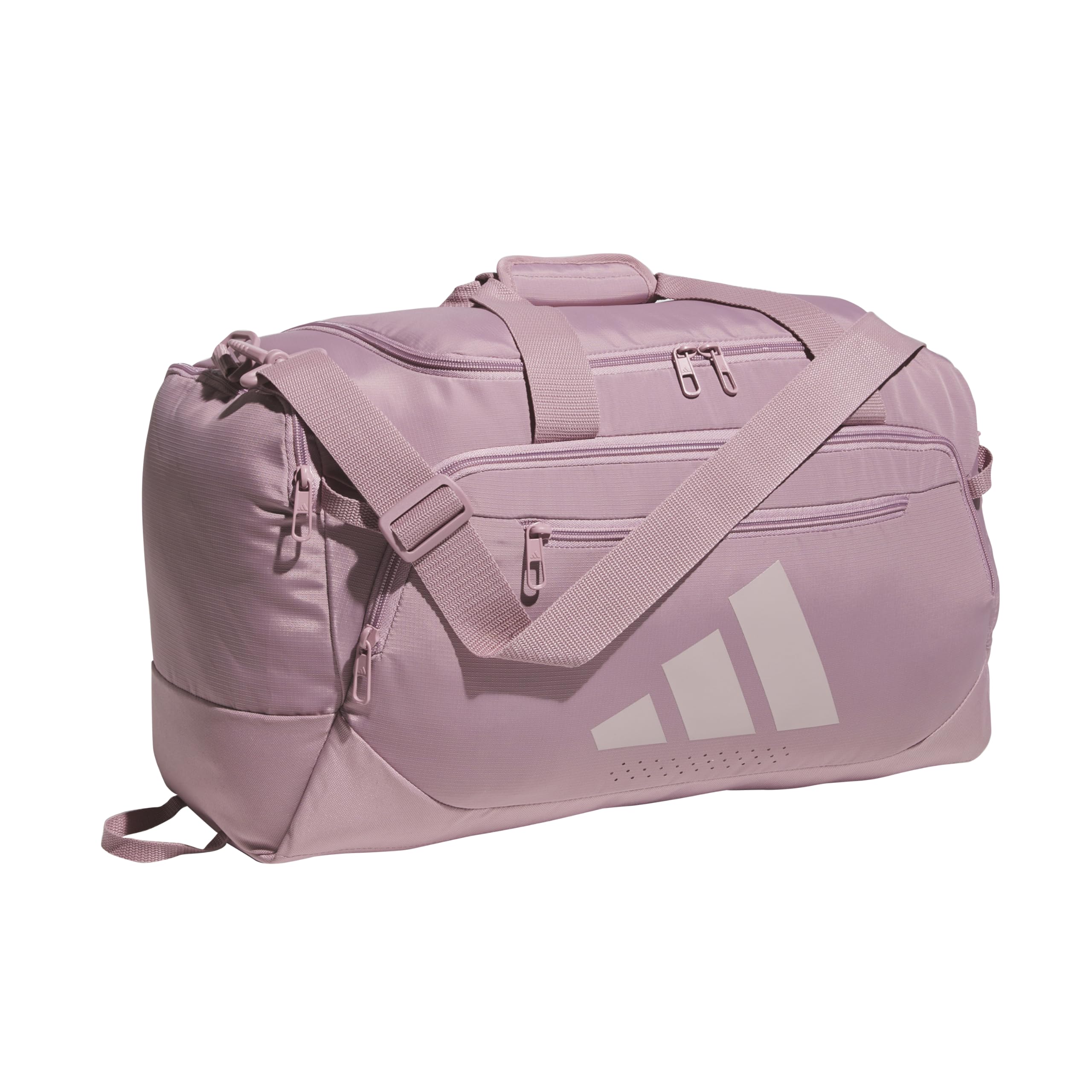 adidas Defender 5 Duffel Bag for Sports, Gym and Travel, Magic Mauve Purple/Dual Lilac Purple, OSFA