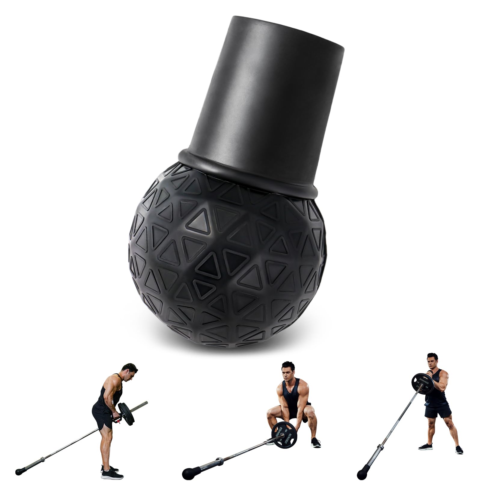 CONREDA Landmine Attachment for Barbell,Barbell Landmine for Presses Rows Rotation Split Squats,Fits 2 inch Olympic Bars,T Bar Row Attachment for Gym Home