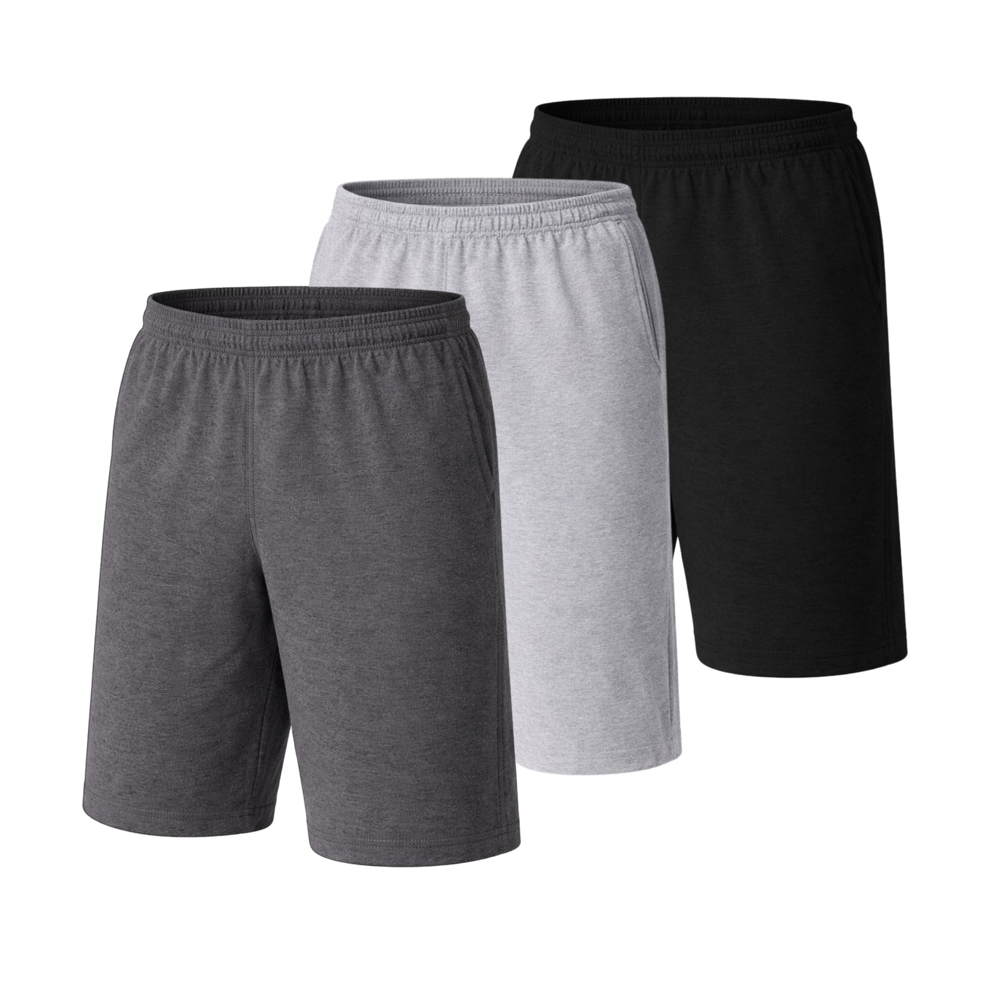Hanes Men's Shorts, Essentials Short with Pockets, Gym Shorts for Men, Men's Athletic Shorts, 7.5"
