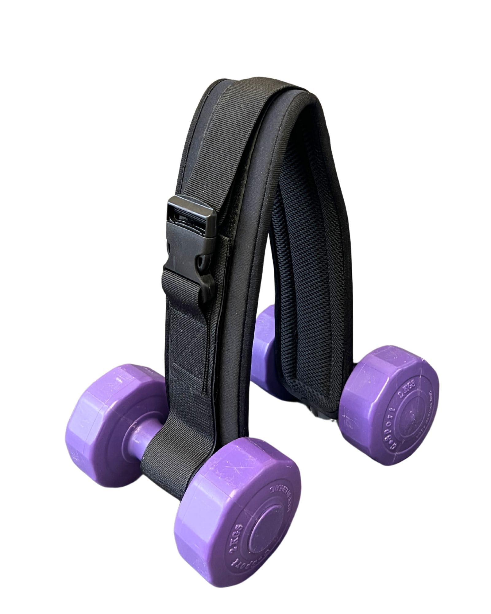 Hip Thrust Belt – Weighted Belt for Glute Workouts, Squats & Lunges | Workout Belt for Women & Men | Dumbbell Hip Thrust Belt for Weights | Portable Alternative to Booty Sprout Machine
