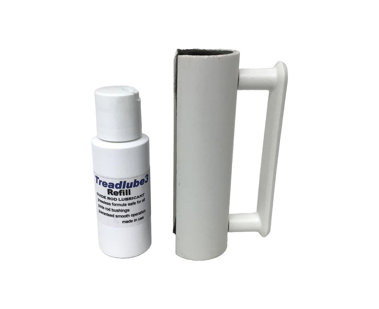 Hydra Fitness Exchange Guide Rod Lubricant with Applicator - By Treadlube - for All Home & Commercial Gyms - Grease-Less Formula, Easy to Use P/n Gdrd-app - Made in USA