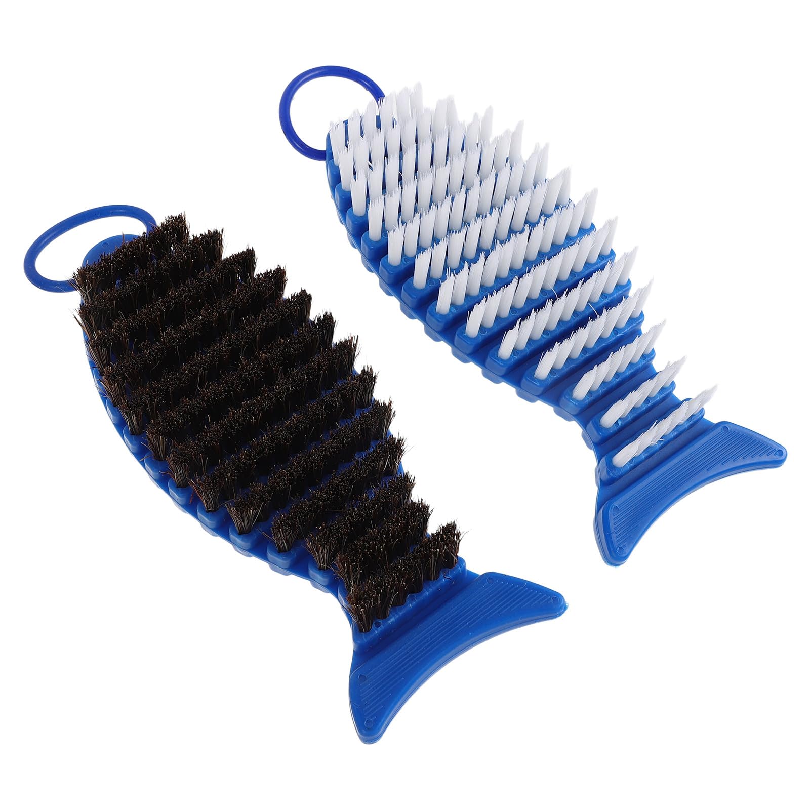 2PCS Stiff Brush for Strength Training Bars - Flexible Small Cleaning Brushes for Barbell Dumbbells Weightlifting Equipment Sports Gear