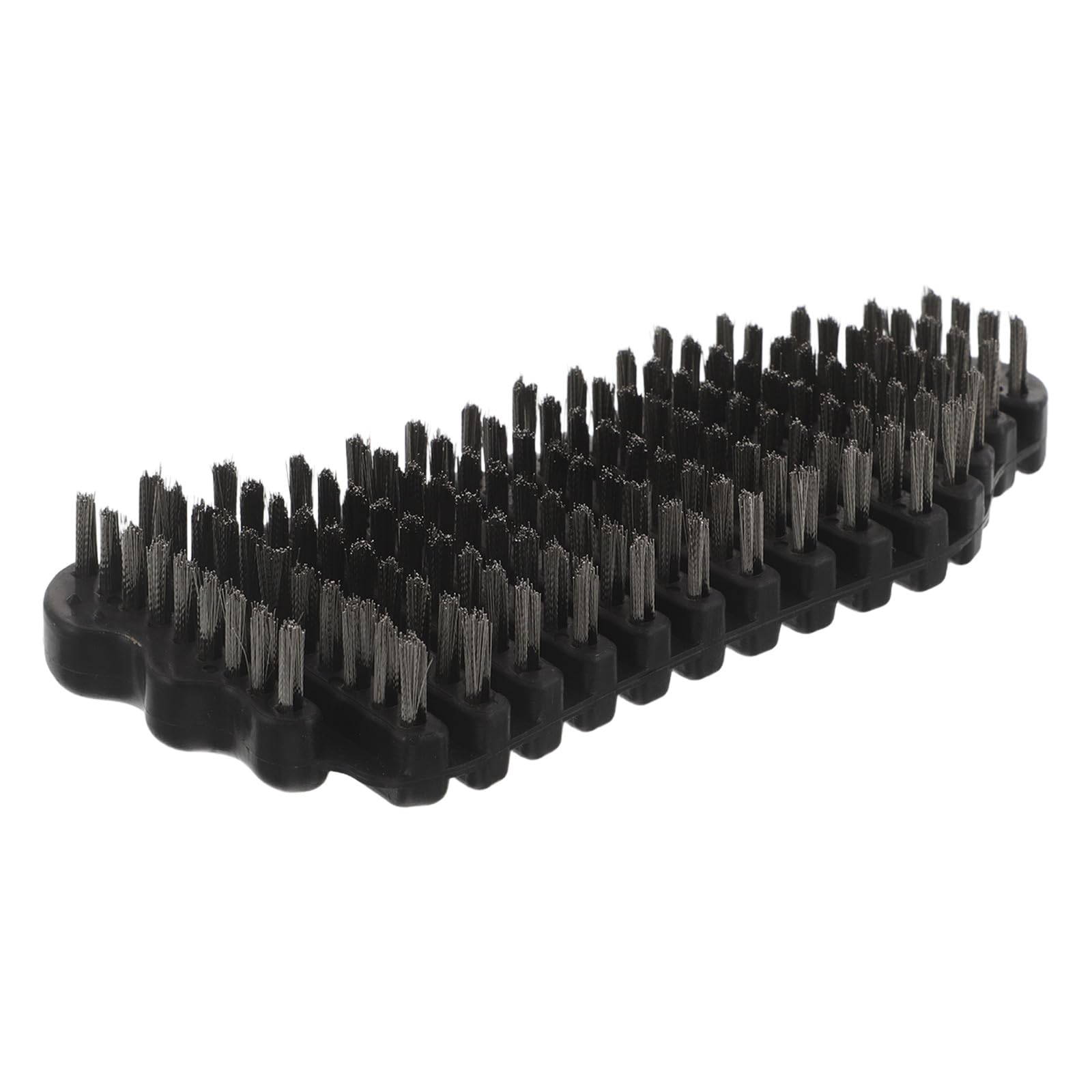 Wire Utility Scrub Brush: 360 Degree Bendable Barbell Brush - Hand-Held Cleaner - Flexible Wraparound Design & Stiff Bristle - for Welding Slag Masonry Paint Remover