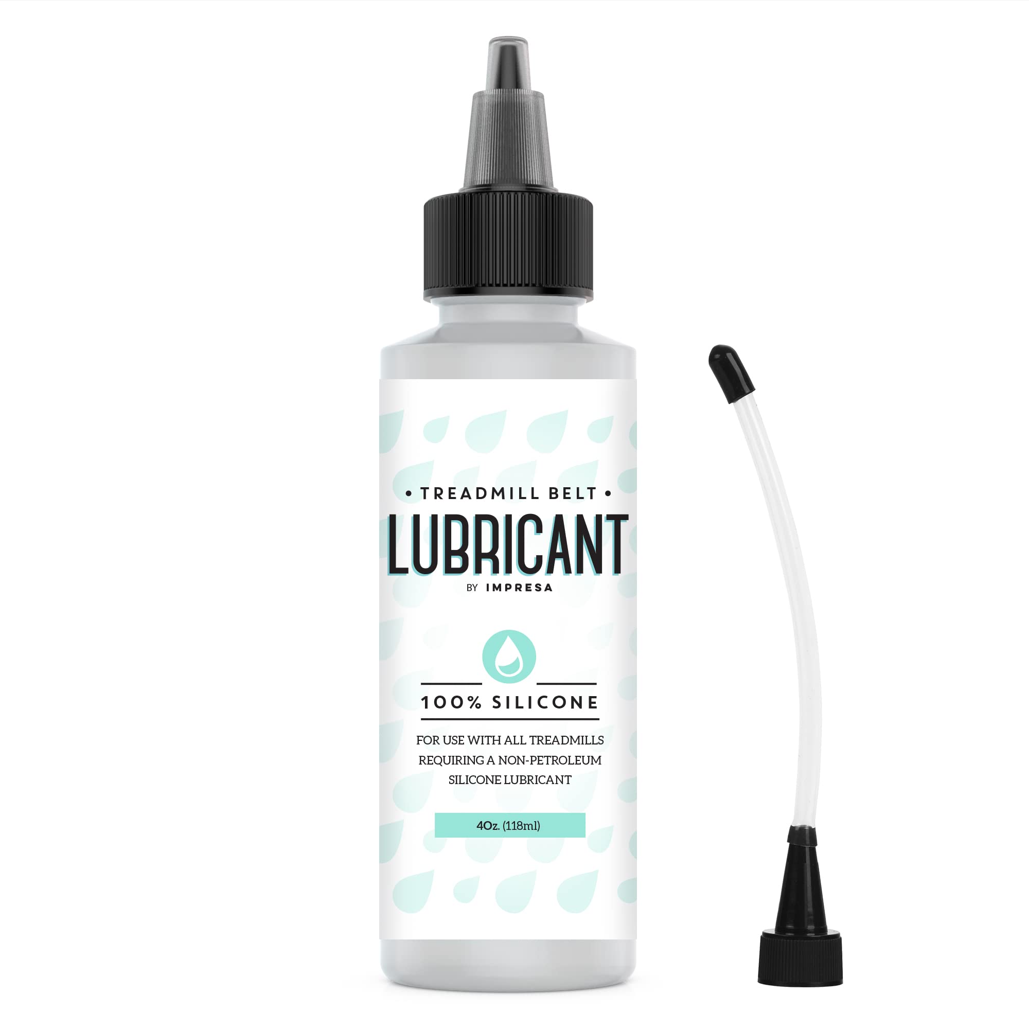 IMPRESA 100% Silicone Treadmill Lubricant / Treadmill Lube - Easy to Apply Treadmill Belt Lubrication Oil - Made in The USA - by Impresa Products