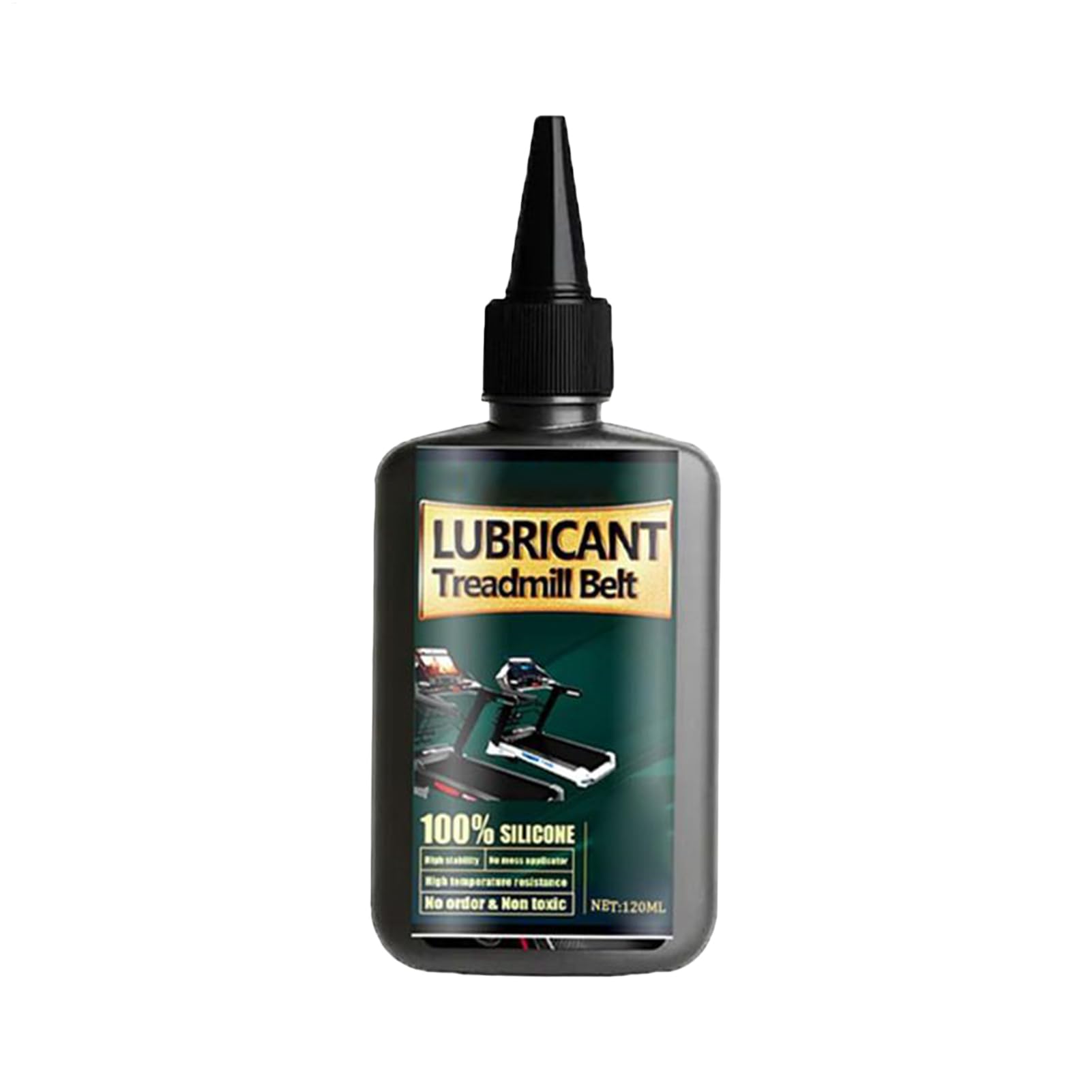 Treadmill Belt Lubricant 120ml Exercise Equipment Lube | Treadmill Oil Belt Lubricant for Garage Maintenance Metal Parts Hinges Locks Cables Chains Gym Home