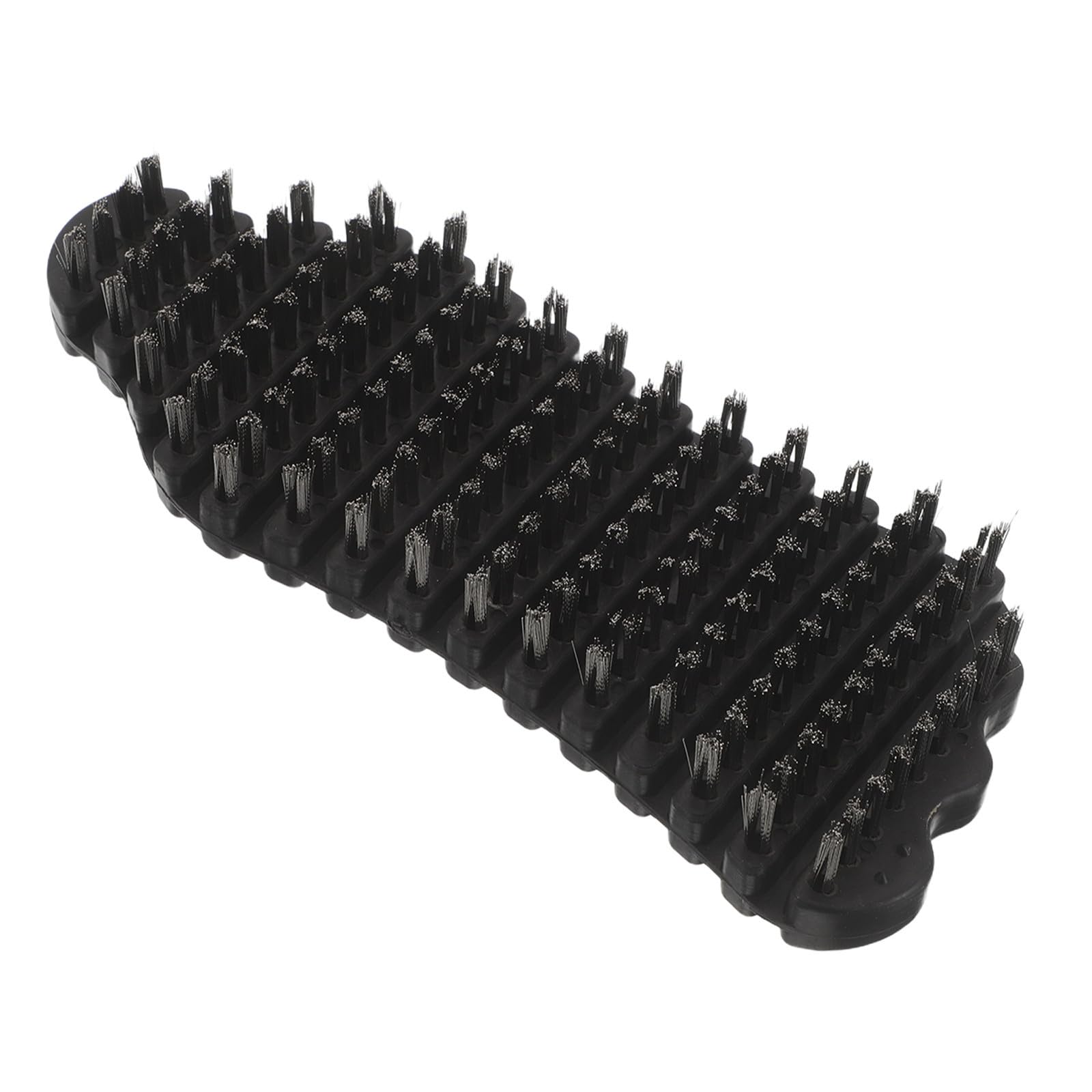 BESTonZON Flexible Barbell Cleaning Brush for Strength Training Machines with Stiff Steel Wire Bristles and Wide Ergonomic Grip, Adjustable Head Angle for Gym Equipment Cleaning and Outdoor