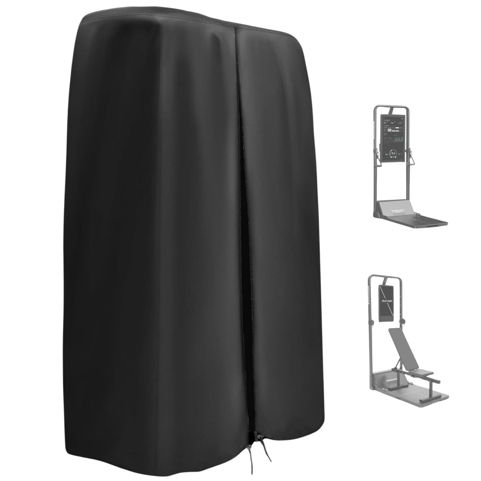 Cover for Speediance Home Gym Equipment, Waterproof Smart Home Gym System Cover, Strength Training Fitness Equipment Protector for Home Workout Cable Machine - 28"L×15"W×71"H, Black