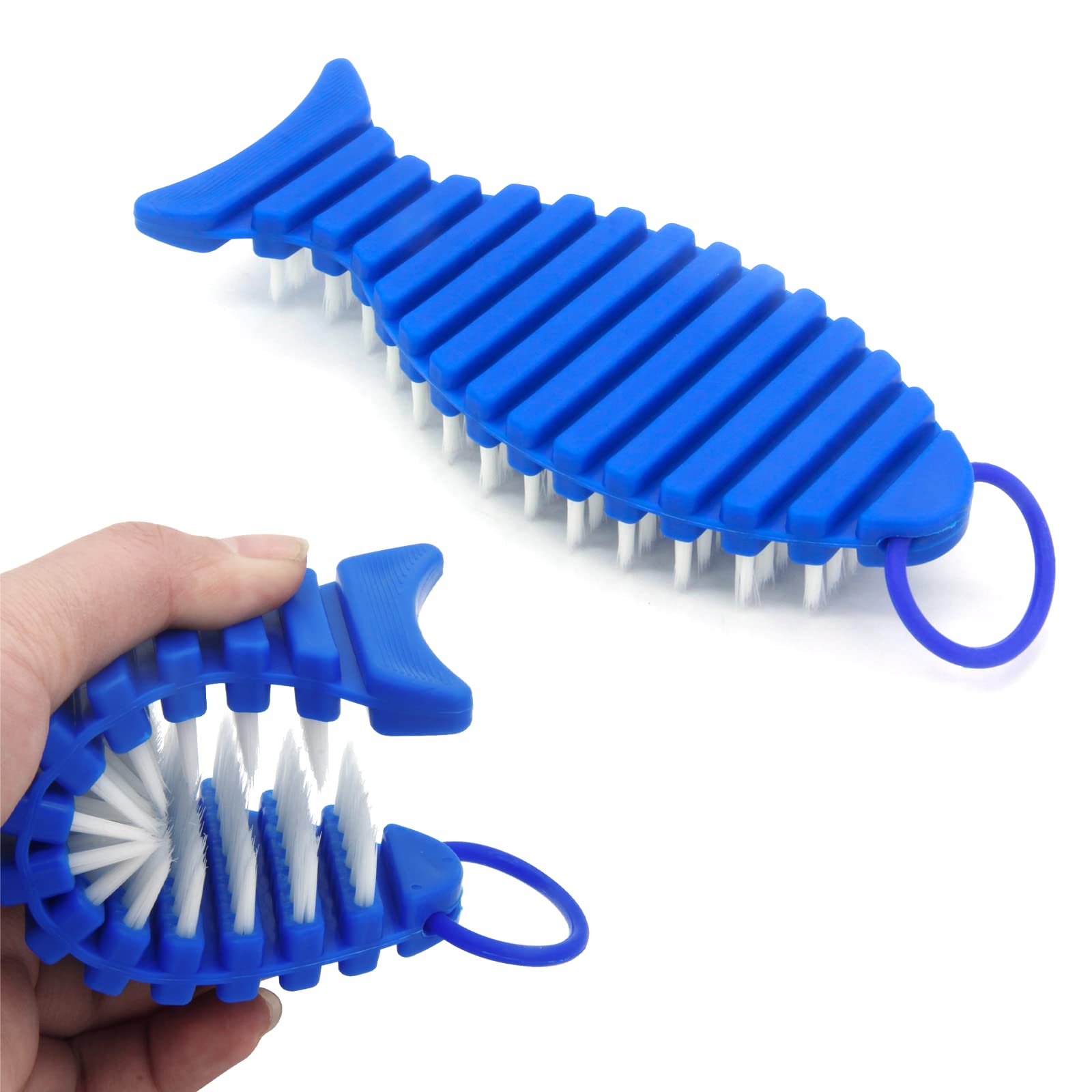 Barbell Brush Barbell Cleaning Kit, Nylon and Wire Barbell Brush for Cleaning Weighted Bars, Cleaning Supplies Stiff Brush for Strength Training Bars, Barbell, Dumbbells, Weight Trays, Exercise Equipment