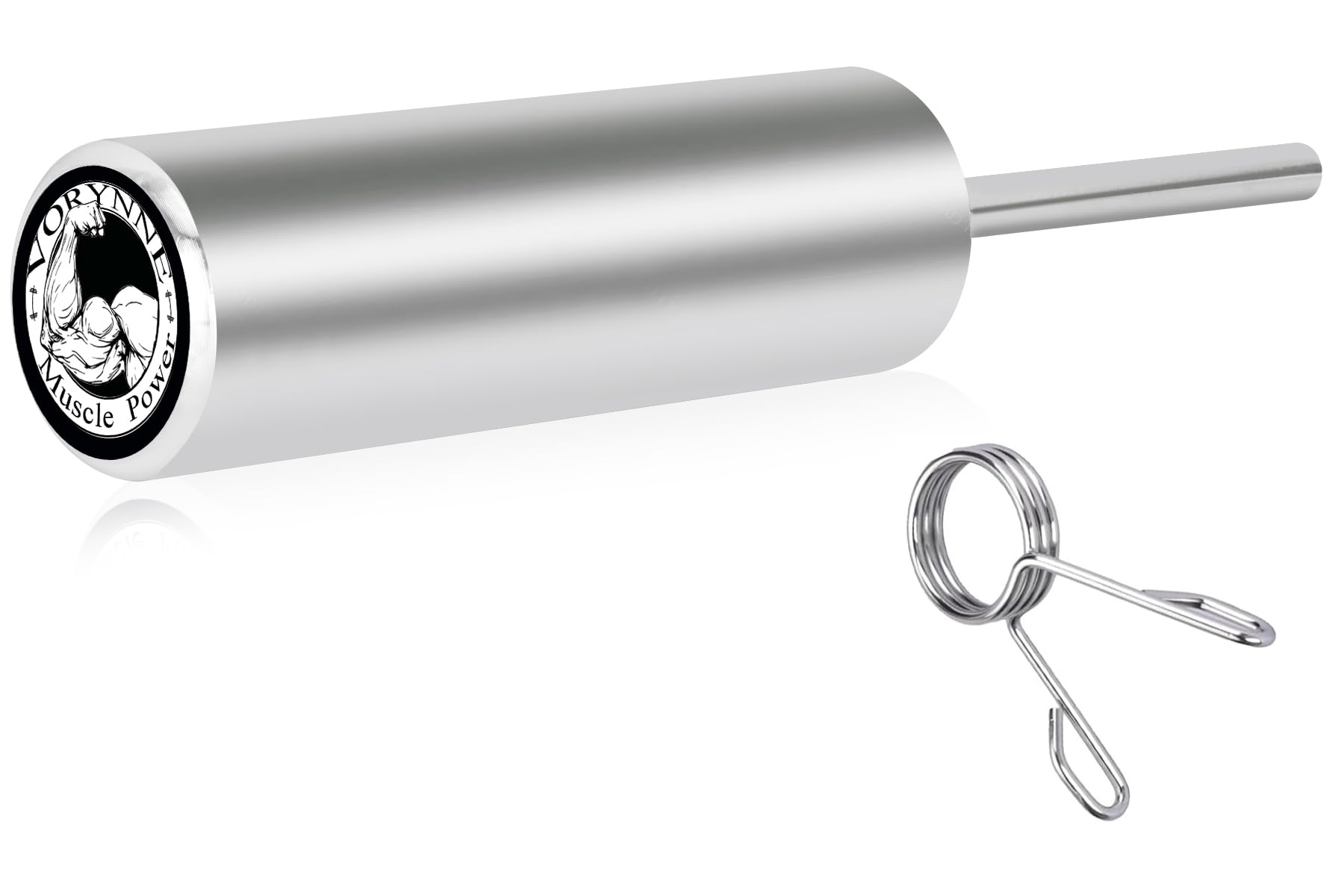 Weight Stack Pin Extender for Gym Cable Machine & Home Gym, Ø 8 mm/Ø 10 mm, Allowing Additional Olympic Weight Plates, Made of Durable Steel for Secure and Long-Lasting Use