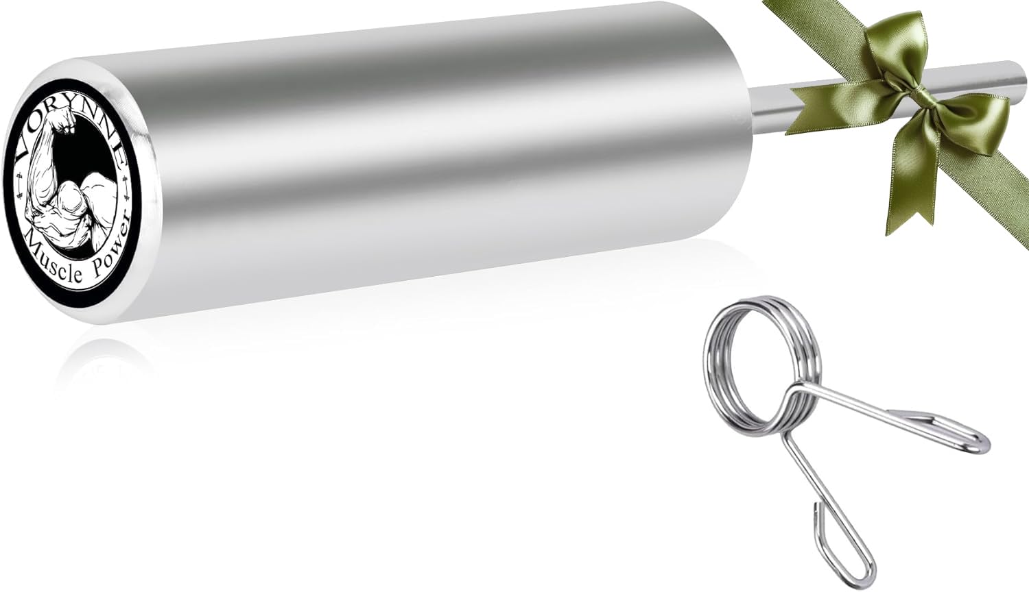 Weight Stack Pin Extender for Gym Cable Machine & Home Gym, Ø 8 mm, Allowing Additional Olympic Weight Plates, Made of Durable Steel for Secure and Long-Lasting Use