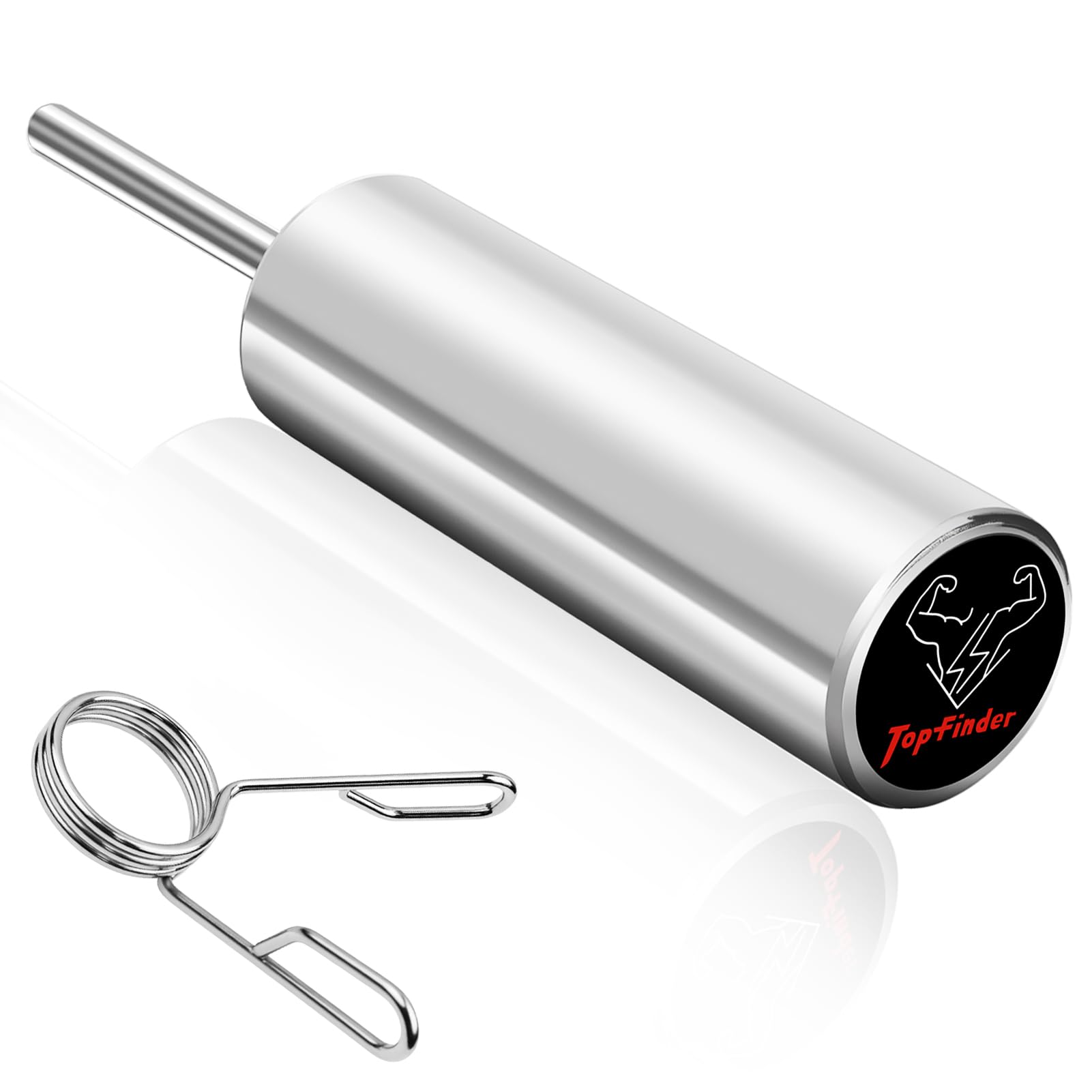 Weight Stack Pin Extender for Cable Machines & Home Gyms, Ø 10 mm, Ideal for Weight Lifting & Strength Training to Add Extra Olympic Weight Plates, Durable Steel for Long-Lasting Use