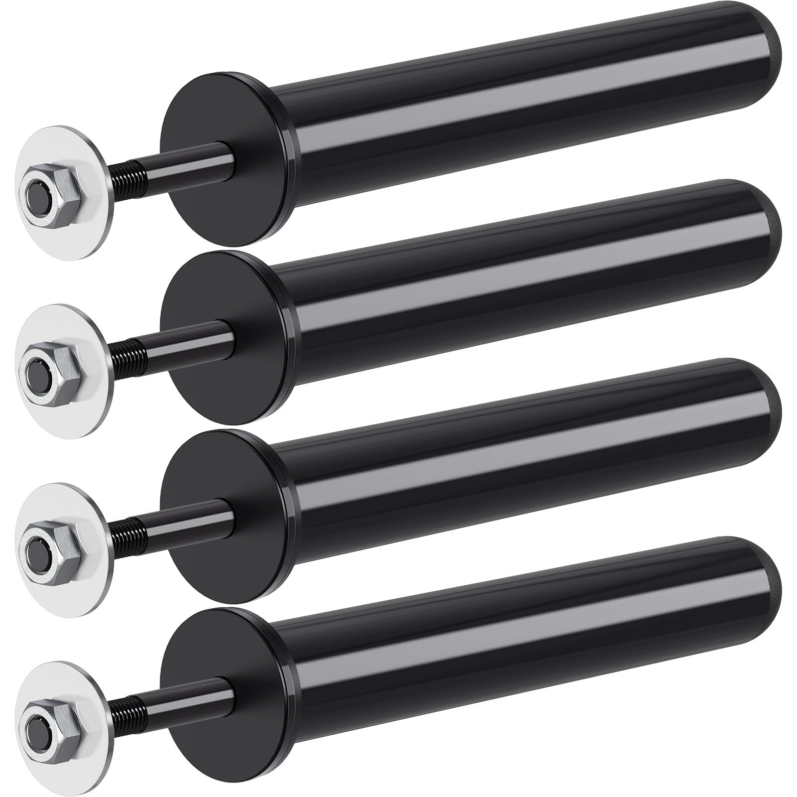 SELEWARE 1-Inch & 2-Inch Weight Plate Holder for 2x2, 2x3, 3x3 Power Cages