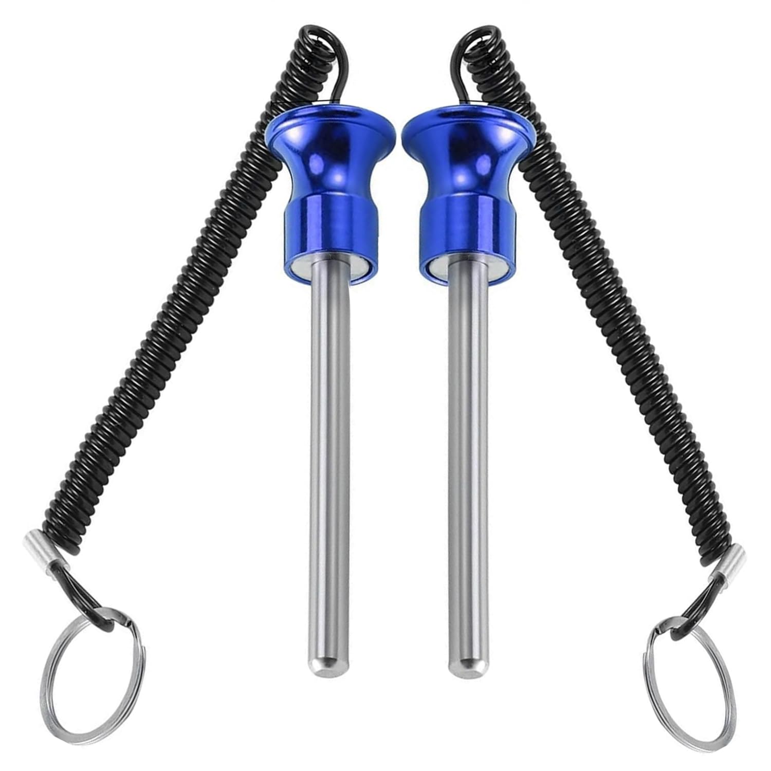 Weight Stack Pin,Magnetic Weight Pin,Diameter 4 Inch Solid Aluminum Alloy Universal Gym Pin Weight Machine Pin for Home Gym Exercise Machine Accessories(2pcs)