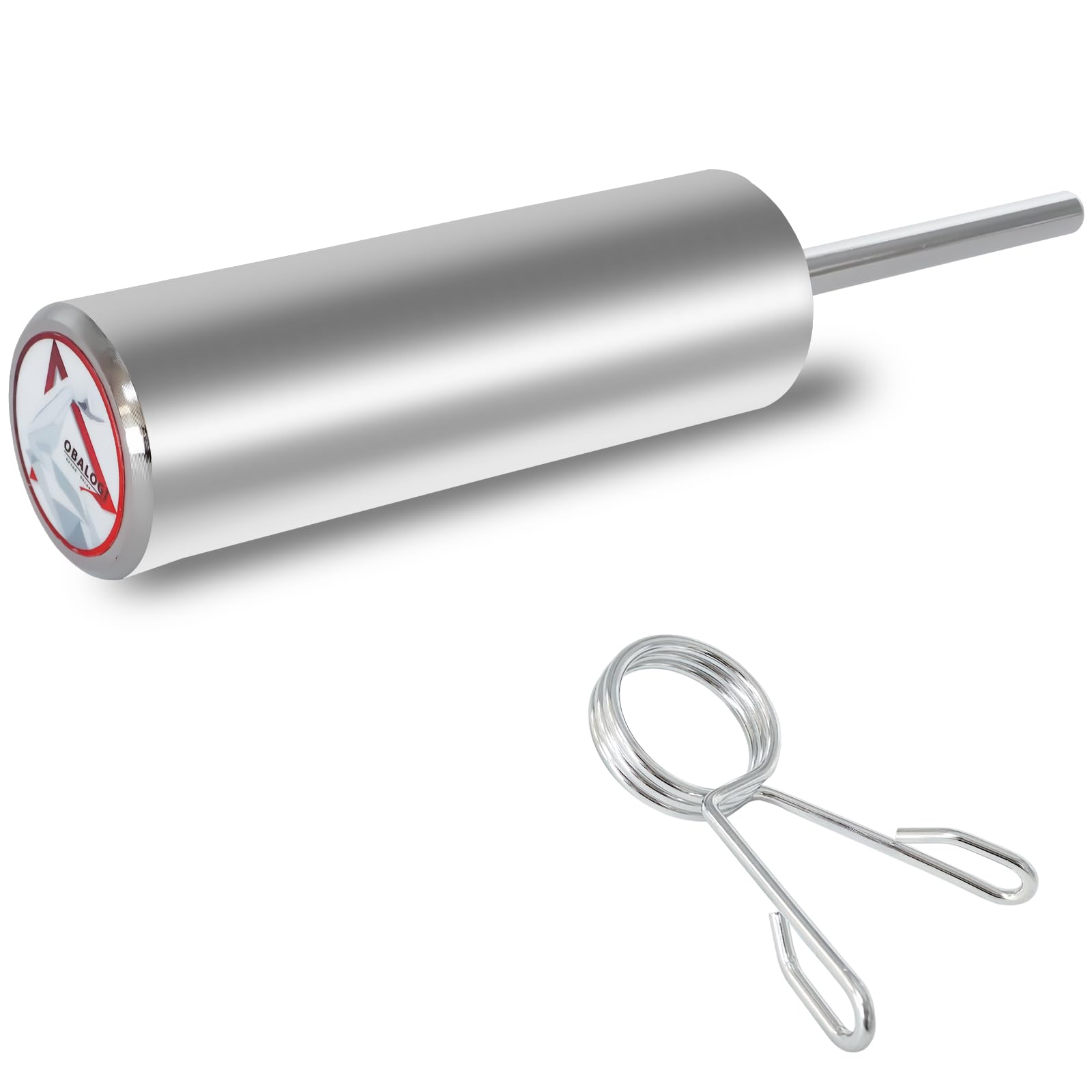 Weight Stack Pin Extender - 10mm & 8mm Dual Fit, Secures Olympic Plates, 6 Magnet Anchoring, Up to 130lbs Capacity, Cable Machine & Home Gym (Steel)