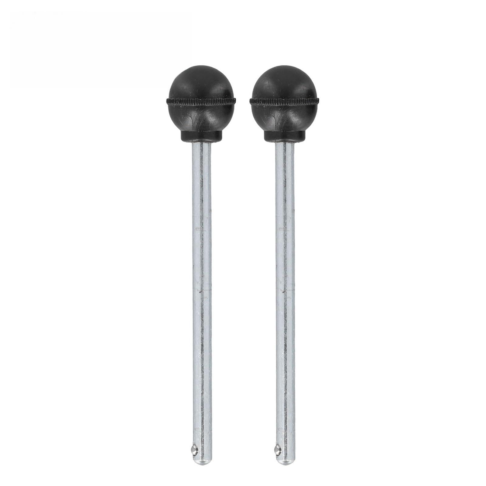 2 Pack Weight Stack Pins 8mm x 160mm for Heavy Duty Metal for Replacement Pin for Home Gym Fitness Equipment Black