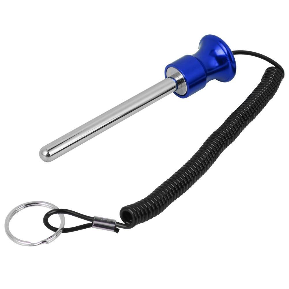 Quick Release Pin, Aluminum Alloy Weight Stack Pin, for Training Strength Training Accessories Exercise(blue)
