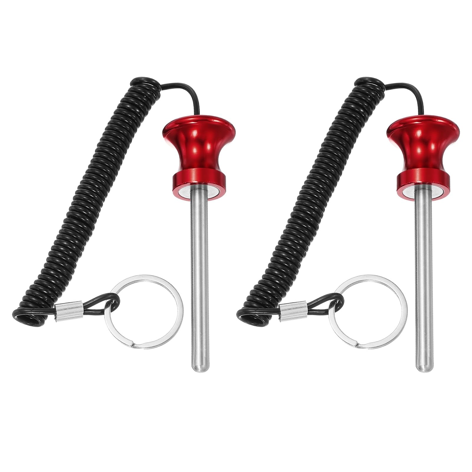Weight Stack Pin, Weight Gym Pin Strength Training Equipment Replacement with Pull Rope for Commercial Home