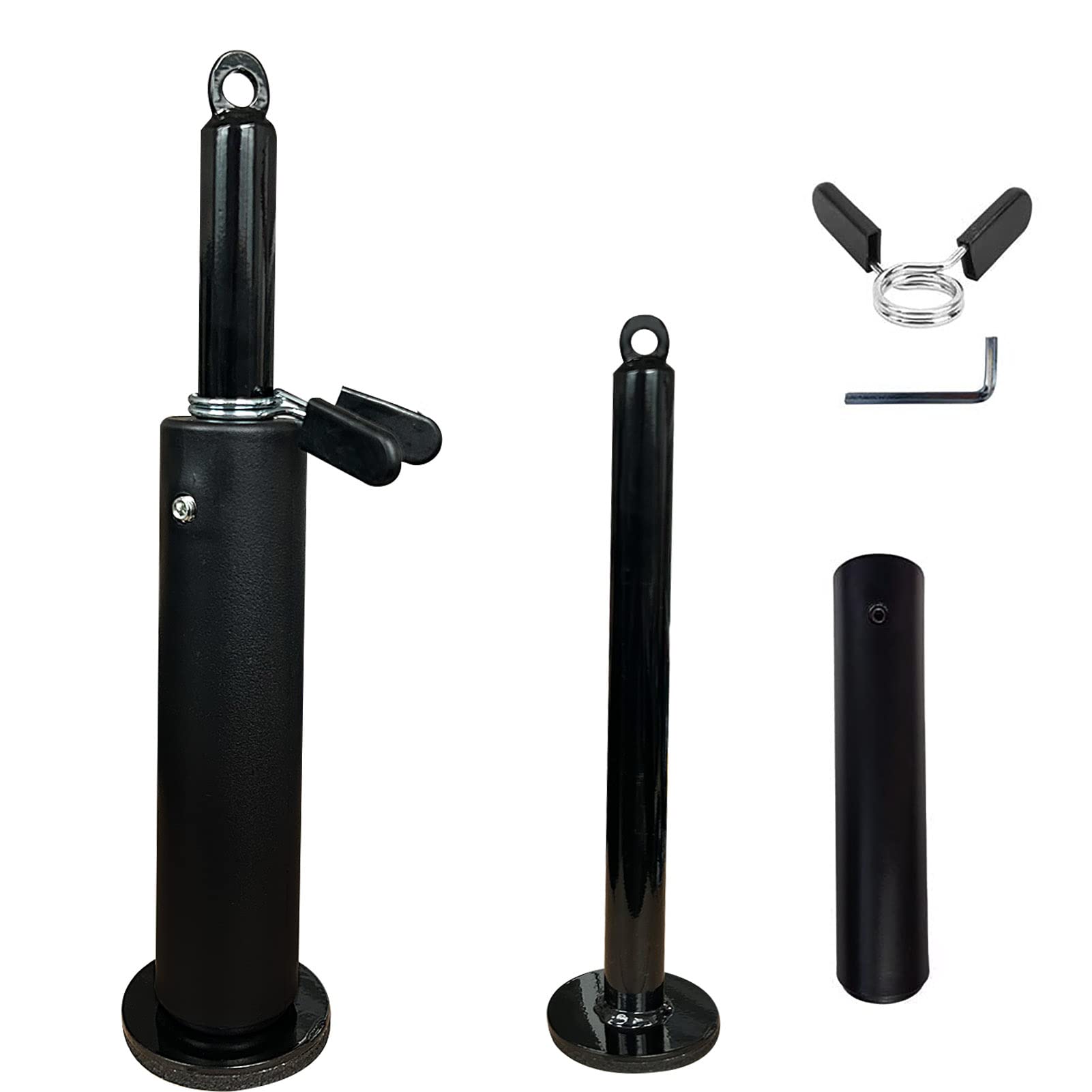 Weight Loading Pin for LAT Pulldown Pulley System, Cable Machine Attachment Gym Pin fit 1 Inch and 2 Inch Weight Plate for Strength Training