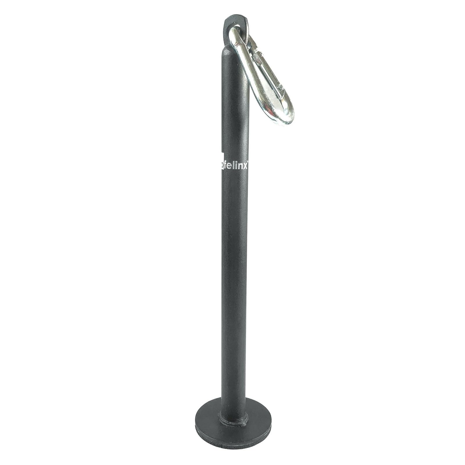 Weight Plate Loading Pin with Carabiner fit 1" 2" Weight Plates for LAT Pulldown Workout Home Strength Training Cable Pulley System Attachment