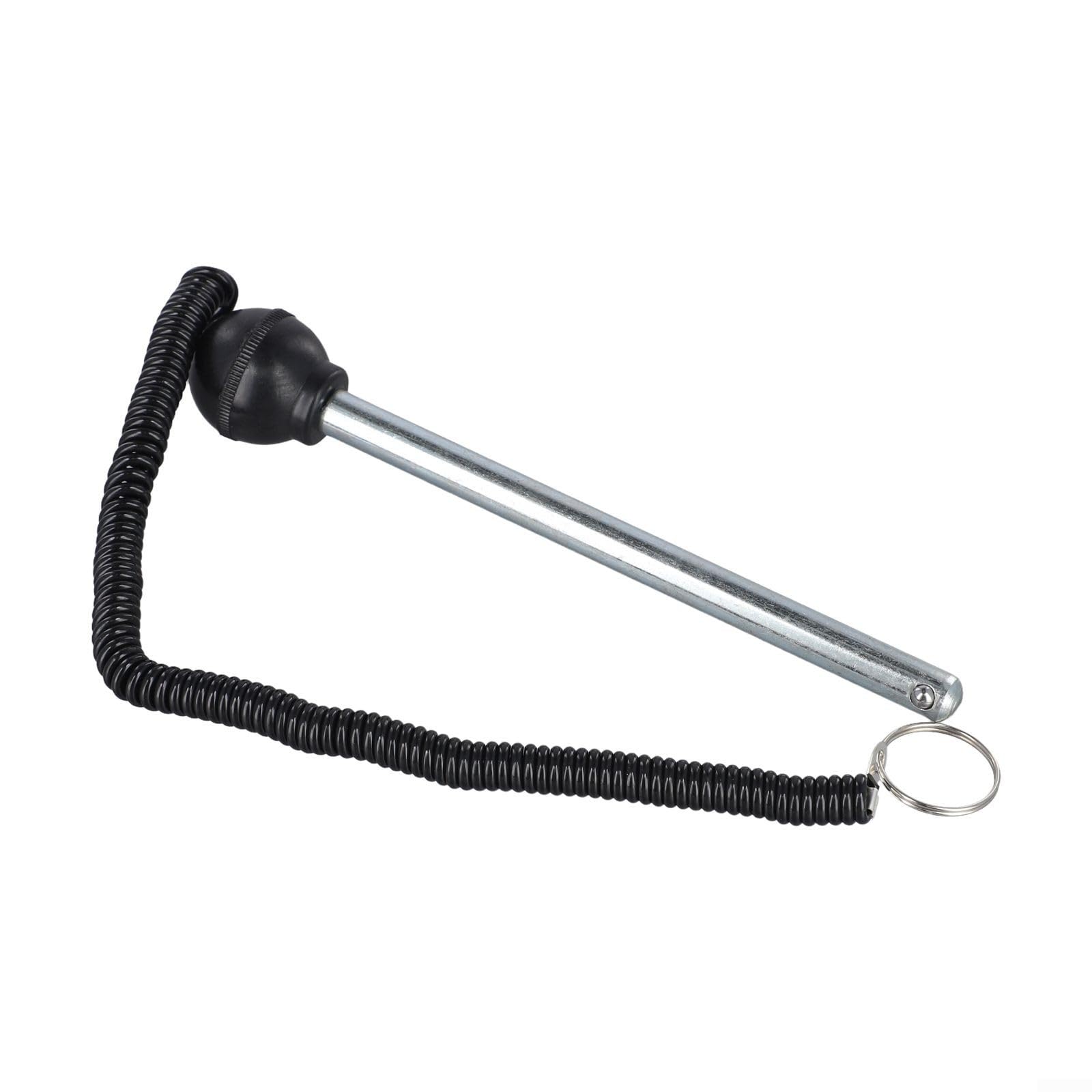 Alloy Weight Stack Pin 5.2in Double Ball Lock Lanyard